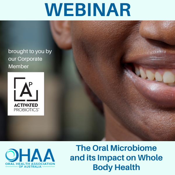 Webinar - The oral microbiome and its impact in whole-body health